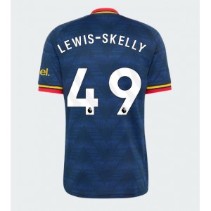 Arsenal Myles Lewis-Skelly #49 Jalkapallovaatteet Vieraspaita 2026-27 Lyhythihainen